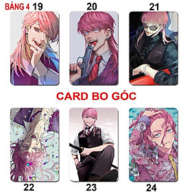 Card bo góc Sanzu Haruchiyo 6 ảnh khác nhau/Thẻ card Sanzu Haruchiyo Tokyo Revengers