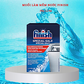 Nước làm bóng Finish 750 ml+ muối rửa bát Finish 1200 g