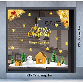 Mua Decal trang trí NOEL 2024 combo số 40
