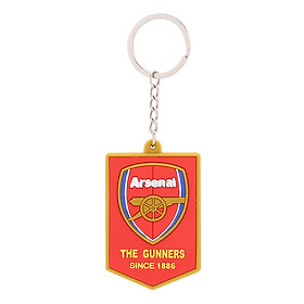 Móc Khóa Nhựa Dẻo Đúc Nổi Hình Biểu Tượng Clb Bóng Đá Arsenal