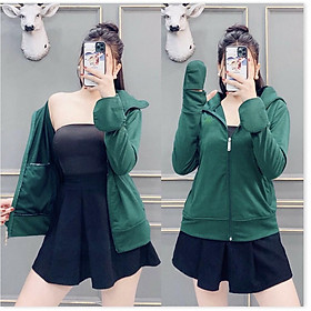 Áo khoác chống nắng nữ tản nhiệt 3 trong 1