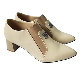 Giày Cao Gót Nữ Da Bò Thật BIGGBEN Cao 5 Phân GCG20