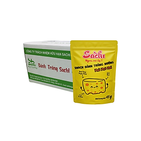 Thùng 25 gói Snack bánh tráng nướng tẩm vị phủ phô mai