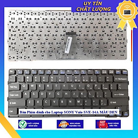 Bàn Phím dùng cho Laptop SONY Vaio SVE-14A MÀU ĐEN - Hàng Nhập Khẩu New Seal