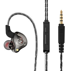 Wired Headset In-ear Monitor Headphones Hifi Subwoofer Mobile Phone Music Earbuds For Sports Running Gaming Earphones
