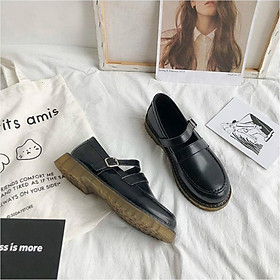 IELGY British flat comfortable Harajuku casual retro fashion trendy Martin women's shoes