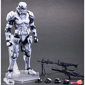 Mô Hình Khớp PA Star Wars White Soldier Stormtrooper 27cm