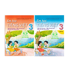 Sách - Combo Em Học Tiếng Việt 3 Tập 1+2 (Theo Chương Trình Giáo Dục Phổ Thông 2018) - ĐN