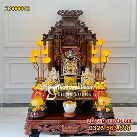 Mua Bộ bàn thờ Thần Tài Mái dốc Kim sa HD999312