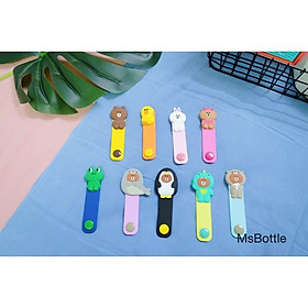 Mua Kẹp thu gọn dây tai nghe   cáp sạc Line Friends