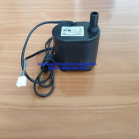 Máy bơm nước quạt điều hòa hay quạt hơi nước 18w đẩy cao 1.8m có giắc cắm