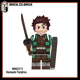 Đồ Chơi Lắp Ráp Demon Slayer Mô Hình Minifig Kimetsu No Yaiba Anime Thanh Gươm Diệt Quỷ MỚI NHẤT WM6116