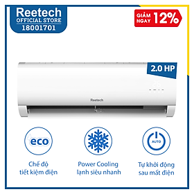 Máy lạnh Reetech 2 HP RT18-BK-BT RC18-BK-BT - Hàng chính hãng chỉ giao