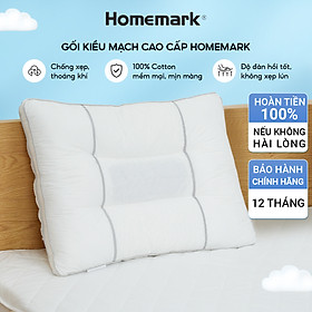 Mua Ruột Gối Kiều Mạch Homemark Cao Cấp - Hỗ Trợ Giấc Ngủ Sâu  Êm Ái  Tự Nhiên  Thoáng Khí - Kích Thước 50x70cm