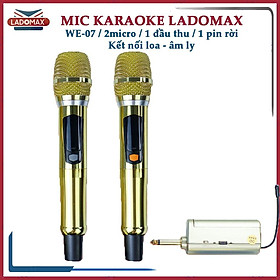 Mua MICRO LOA KÉO LADOMAX WE-07 - Thu âm tốt  âm thanh chuyên nghiệp - Hàng chính hãng