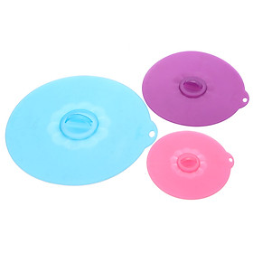 Bộ 3 sản phẩm nắp tô silicone Hestian HES507 (14-20-26 cm) (Giao màu ngẫu nhiên)