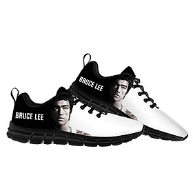 LCRTZKG Kung Fu Legends Bruce Lee Sneaker Phong cách nam nữ Thiếu niên Trẻ em Sneaker Cha mẹ Sn