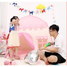 Lều s2 Hình Lâu Đài cho bé thoải mái vận động -hàng chính hãng								