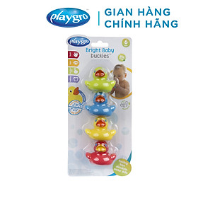 Đồ Chơi Tắm Đàn Vịt Con Rực Rỡ Duckie Playgro, Cho Bé Từ 6 Tháng