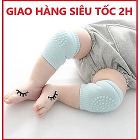 Combo 2 Bộ Đệm Lót Đầu Gối Cho Bé Tập Bò (giao màu ngẫu nhiên)