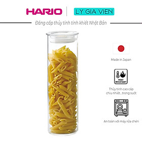 Mua Bình Thủy Tinh Hình Ống Giữ Thực Phẩm Hario Glass Canister Skinny