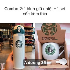 Mua Sét 3 món cốc và bình giữ nhiệt StarBuck