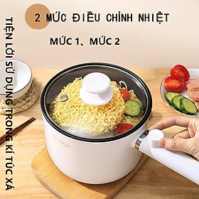 Mua Nồi lẩu mini  nồi điện mini đa chức năng dung tích 1 5 lít