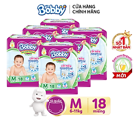 Combo 6 Tã quần Bobby Pants M18 dành cho bé 6 - 11kg