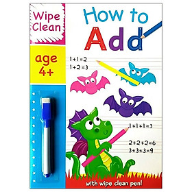 [Download Sách] Wipe Clean: How To Add - Book With Pen