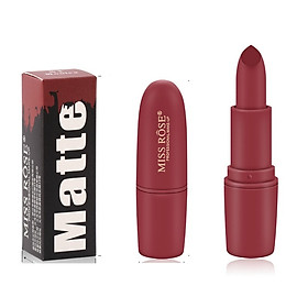 Son lì MATTE MISS ROSE chống thấm nước trang điểm quyến rũ xinh đẹp(Màu ngẫu nhiên)