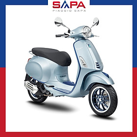 Hình ảnh Xe Tay Ga Vespa Primavera S 125 Màu Bạc Xanh Grey Delicatio