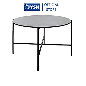 Mua Bàn ăn | JYSK Terslev | gỗ công nghiệp/kim loại | xám/đen | nhiều kích thước
