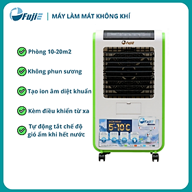 Mua Máy làm mát không khí  quạt điều hòa FujiE AC_601  bình chứa 30 lít cho phòng 10-20m²  khoảng cách gió 5 mét - Hàng chính hãng