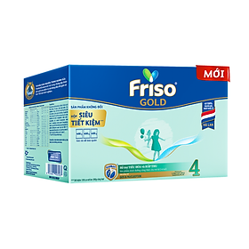 Sữa bột friso gold 4 hộp giấy 1200g
