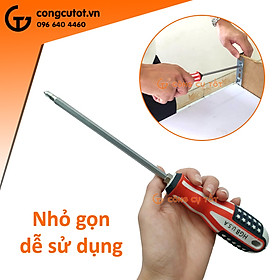 Mua Tô vít cờ mỹ 2 thân láng 2 đầu 260mm