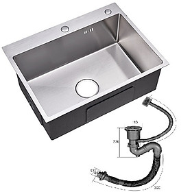 Chậu rửa bát 1 hố inox 304 