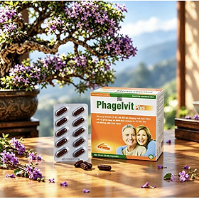 Viên uống vitamin tổng hợp Phamagel plus ( Phagelvit plus ),100 viên, tăng cường sức khỏe