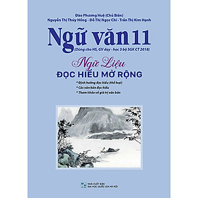 Hình ảnh Sách - Ngữ văn 11 - Ngữ liệu đọc hiểu mở rộng