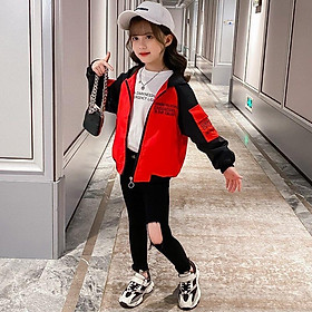 AK25 Size110-160  Áo khoác bé gái , Thời trang trẻ Em hàng quảng châu