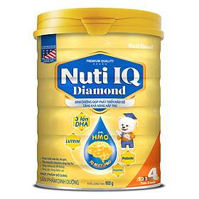 Sữa Bột Nuti IQ Diamond Số 4 (900g/Hộp)