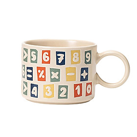 Tea Mug Cute Espresso Cups Drinking Water Cup for Office Milk Household Breakfast