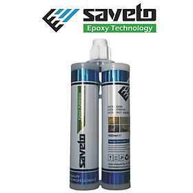 Keo chít mạch Saveto Epoxy hai thành phần - 18 màu - Hàng chính hãng