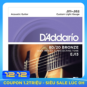 Dây Đàn Guitar Acoustic D'Addario EJ13