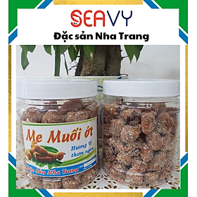 Đặc Sản Nha Trang - Me Ngào Đường Muối Ớt Hộp Seavy 500G