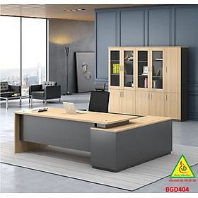 Mua Bàn giám đốc gỗ MDF đơn giản   phong cách hiện đại BGD404 - NỘI THẤT LẮP RÁP VIENDONGADV