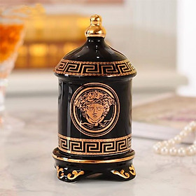 Mua Ống đựng tăm mang phong cách tân cổ điển sang trọng CB01-OT- Chất liệu sứ cao cấp