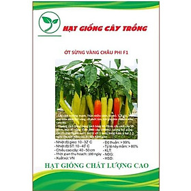 Hạt giống ớt sừng vàng châu phi CT309 - Gói 0.1gram