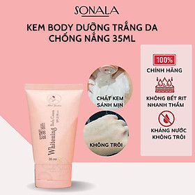 Kem Body Dưỡng Trắng Da Toàn Thân Men Bia MiniGarden Whitening Body Cream