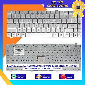 Bàn Phím dùng cho GATEWAY W350 W650 T6800 M1600 M1615 T63 T6313 M6000 SA1 SA6 M6317 M6705 - MÀU ĐEN - Hàng Nhập Khẩu New Seal