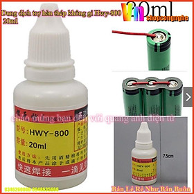 Mua Dung dịch trợ hàn thép không gỉ Hwy-800 20ml